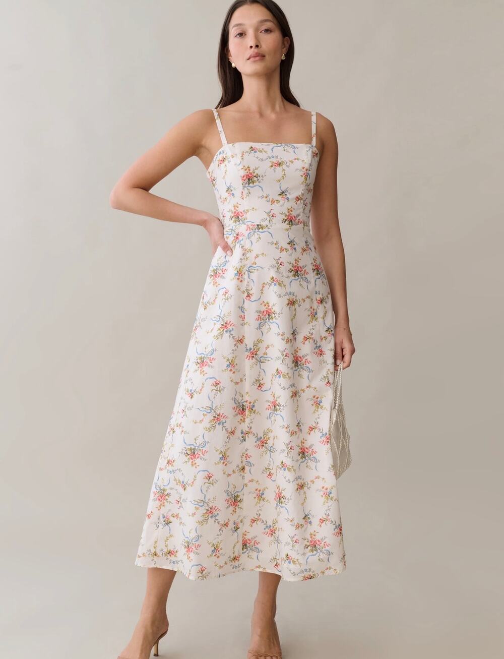 New sorella Judy  Cotton Dress floral lace $222 sz 6